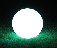 Уличный шар-светильник 220V White